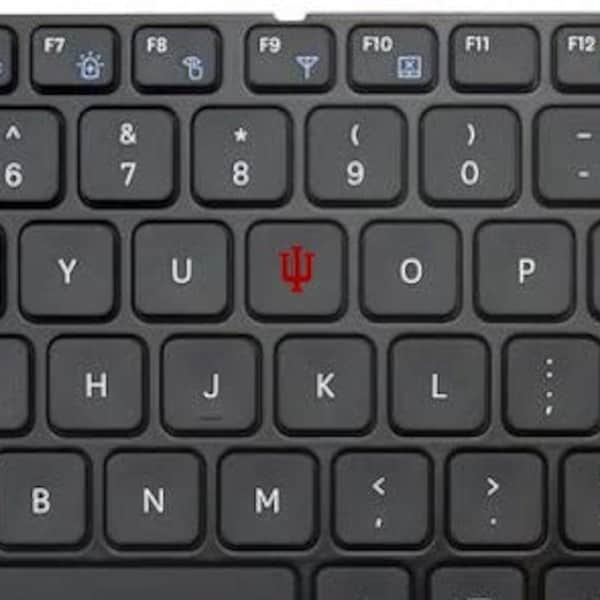 Indiana University Hoosiers Keyboard Sticker