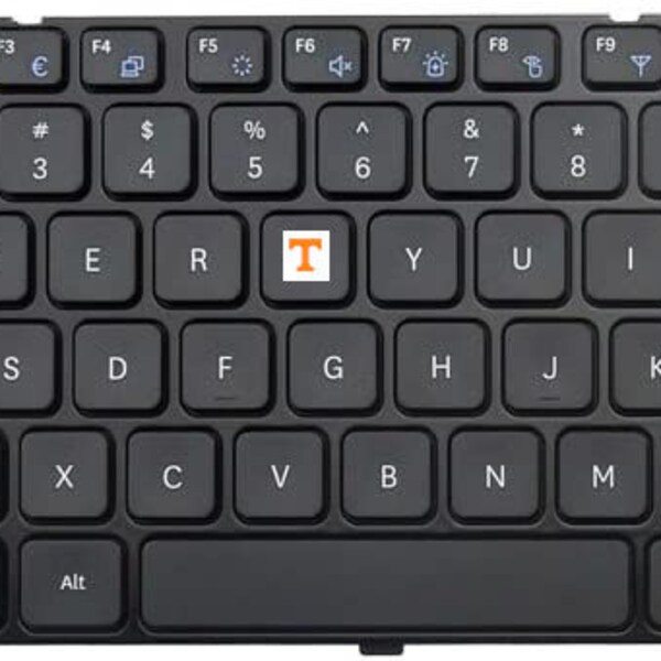 University of Tennessee "T" Keyboard Sticker