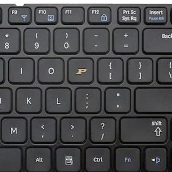 Purdue University "P" Keyboard Sticker