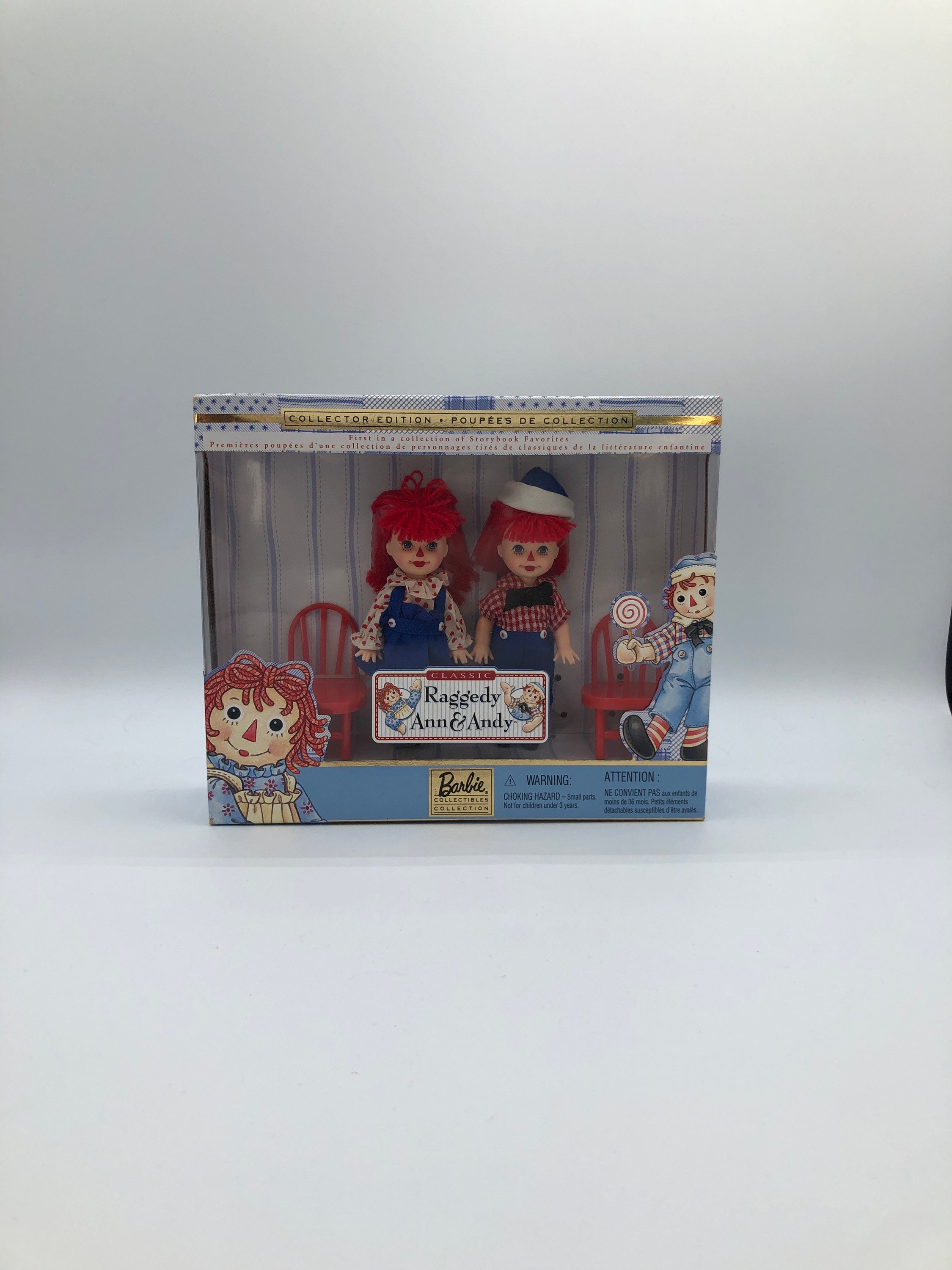 Barbie raggedy Ann Andy Collectors Edition Story Book Favorites Etsy Canada