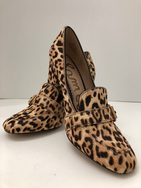 sam edelman leopard print pumps