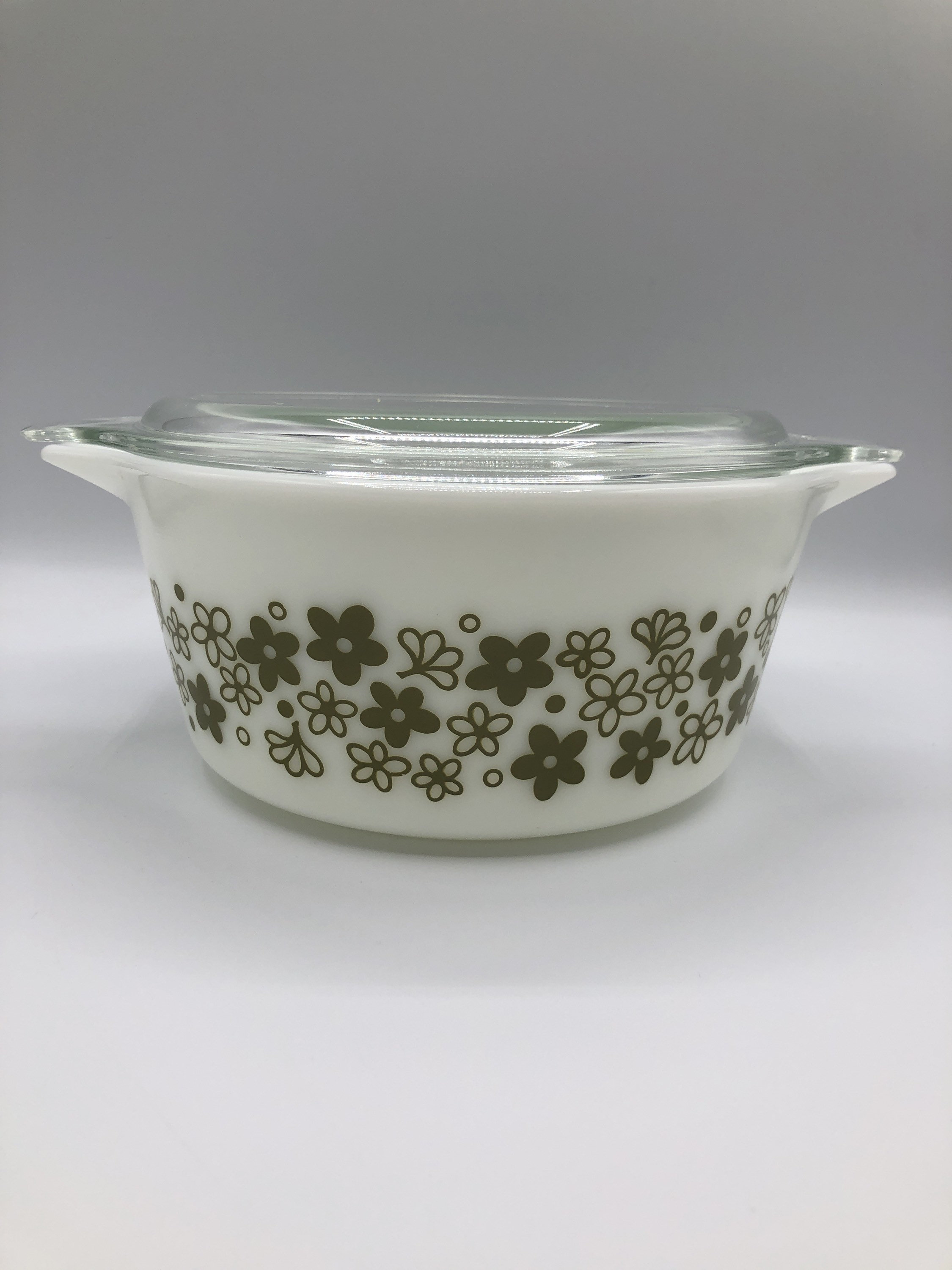 米軍 実物 OLD PYREX デザートプレート①