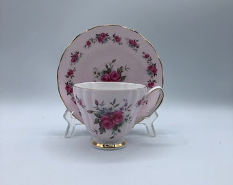 Colclough Floral Tea Cup, Pink Floral Colclough Tea Cup