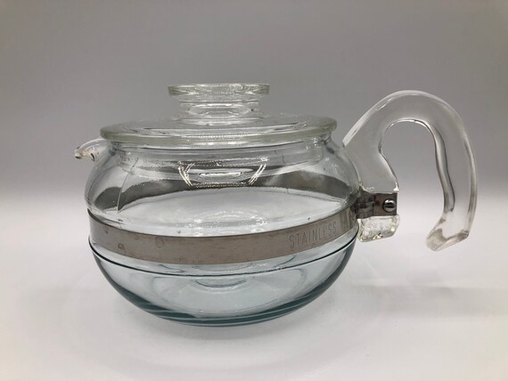 Pyrex 6 cup Tea pot Glass (KAR) Pyrex 6 cup Tea pot Glass (KAR)