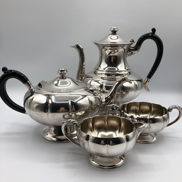 Marlboro Plate Old English Reproduction Tea Coffee Set Etsy