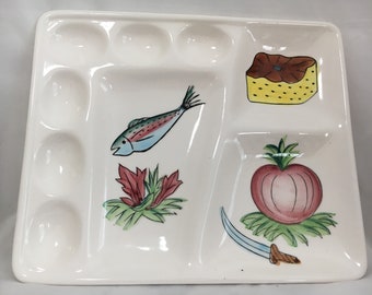 Vintage Entertaining Platter, Vintage Party Tray, Holiday Serving Dish