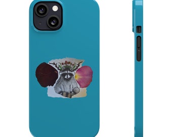 Magical Raccoon Slim Phone Cases