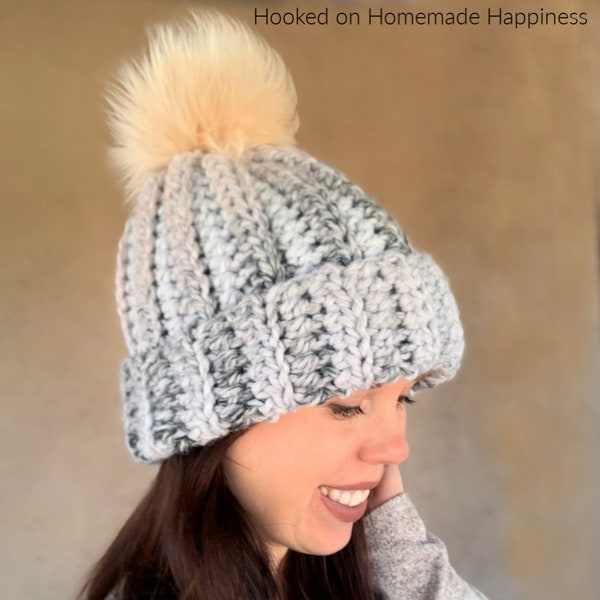 Chunky Classic Beanie Crochet Pattern