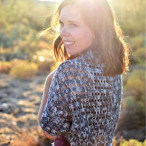 Sidewalk Shrug Crochet Pattern