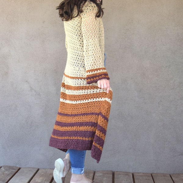 Boho Duster Crochet Pattern