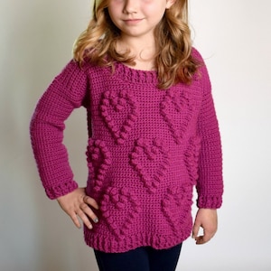 Sweetheart Sweater Crochet Pattern