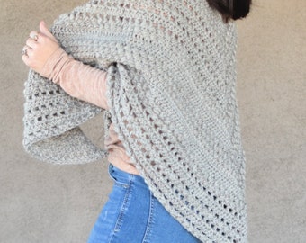 Pebble Shawl Crochet Pattern