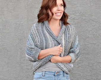 Cozy Cocoon Sweater Crochet Pattern