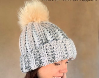 Chunky Classic Beanie Crochet Pattern