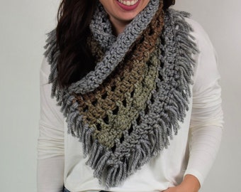 Tea Cake Cowl Crochet Pattern