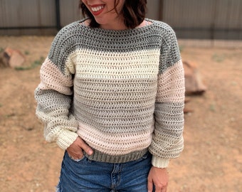 Everygirl Sweater Crochet Pattern