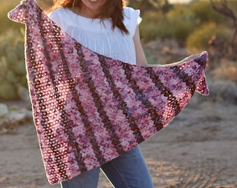 Petal Shawl Crochet Pattern