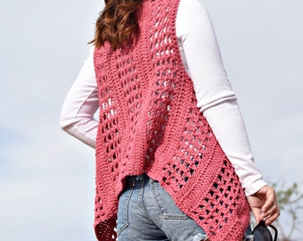 XOXO Summer Vest Crochet Pattern