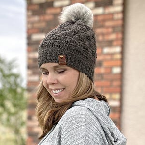 Woven Beanie Crochet Pattern