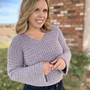 Textured Pullover Crochet Pattern