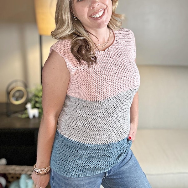 Easy Essential Tee Crochet Pattern