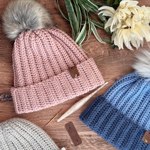 Classic Beanie Crochet Beanie Pattern