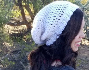 Easy Slouchy Beanie Crochet Pattern