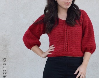 Holly Sweater Crochet Pattern