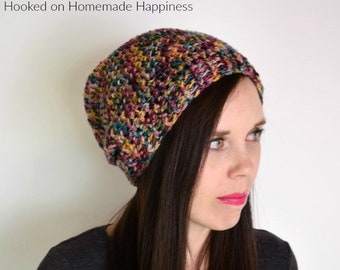 Slouchy Beanie Crochet Pattern