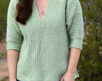 Weekender Pullover Crochet Pattern