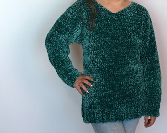 Kid's Velvet Sweater Crochet Pattern