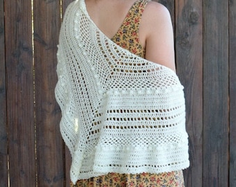 Al Fresco Shawl Crochet Pattern