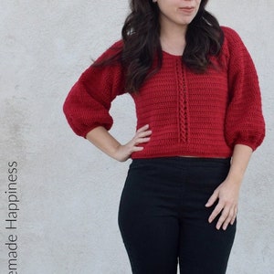 Holly Sweater Crochet Pattern