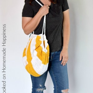 Circle-ish Market Bag Crochet Pattern