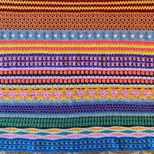 Modèle de couverture au crochet Scrapghan