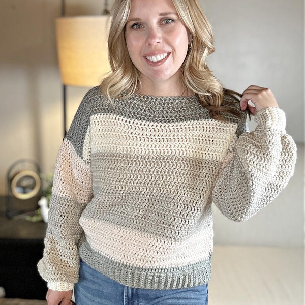 Everygirl Sweater Crochet Pattern