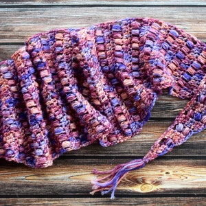 Very Berry Scarf Crochet Pattern - Etsy