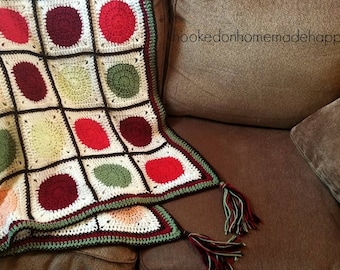 Apple Orchard Blanket Crochet Pattern