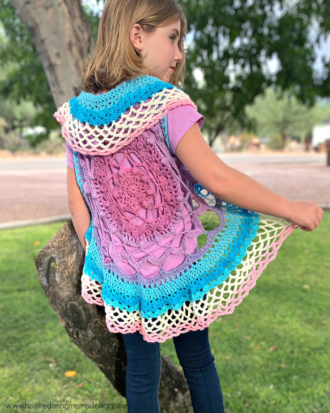 Mandala Vest Crochet Pattern - Etsy