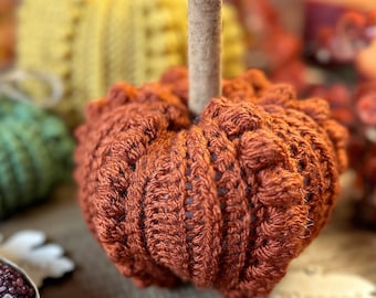 Bobble Pumpkin Crochet Pattern