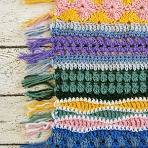 Scrapghan Crochet Blanket Pattern - Etsy
