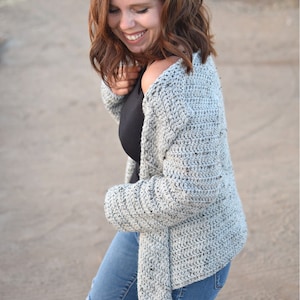 Easy All DC Cardigan Crochet Pattern - Etsy