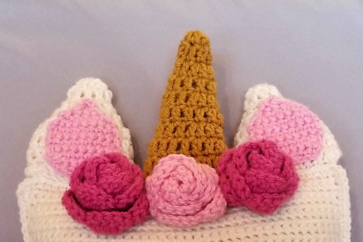 Unicorn Pillow Friend Crochet Pattern Etsy