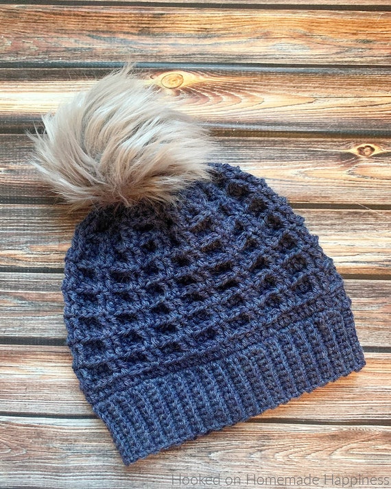 Double Stitch Pom Beanie Double Stitch Pom Beanie