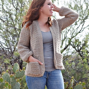 Catalina Cardigan Crochet Pattern - Etsy