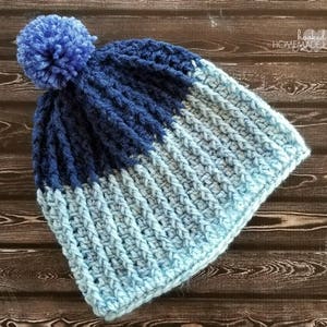 Kid's Ribbed Beanie Crochet Pattern image 4