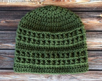 Texturized Beanie Crochet Pattern