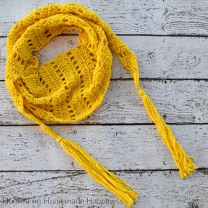 Sunshine Crochet Scarf Pattern