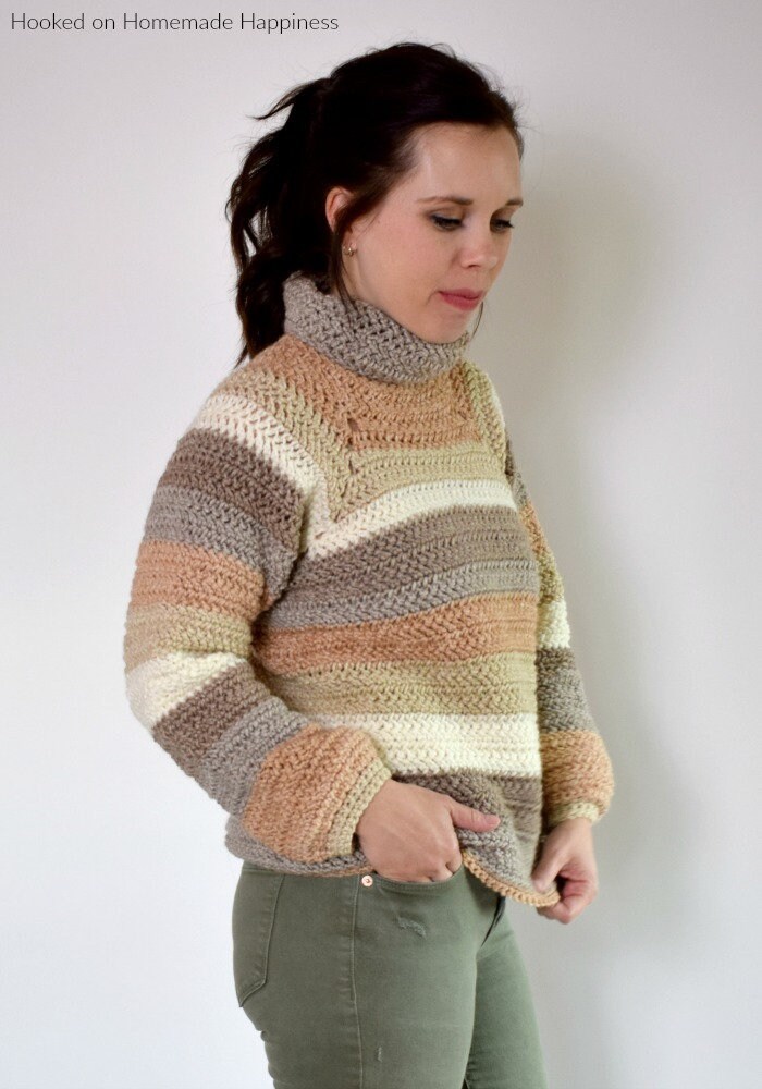 That 70s Sweater Crochet Pattern | Etsy