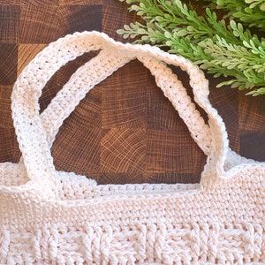 Basketweave Market Bag Crochet Pattern image 4